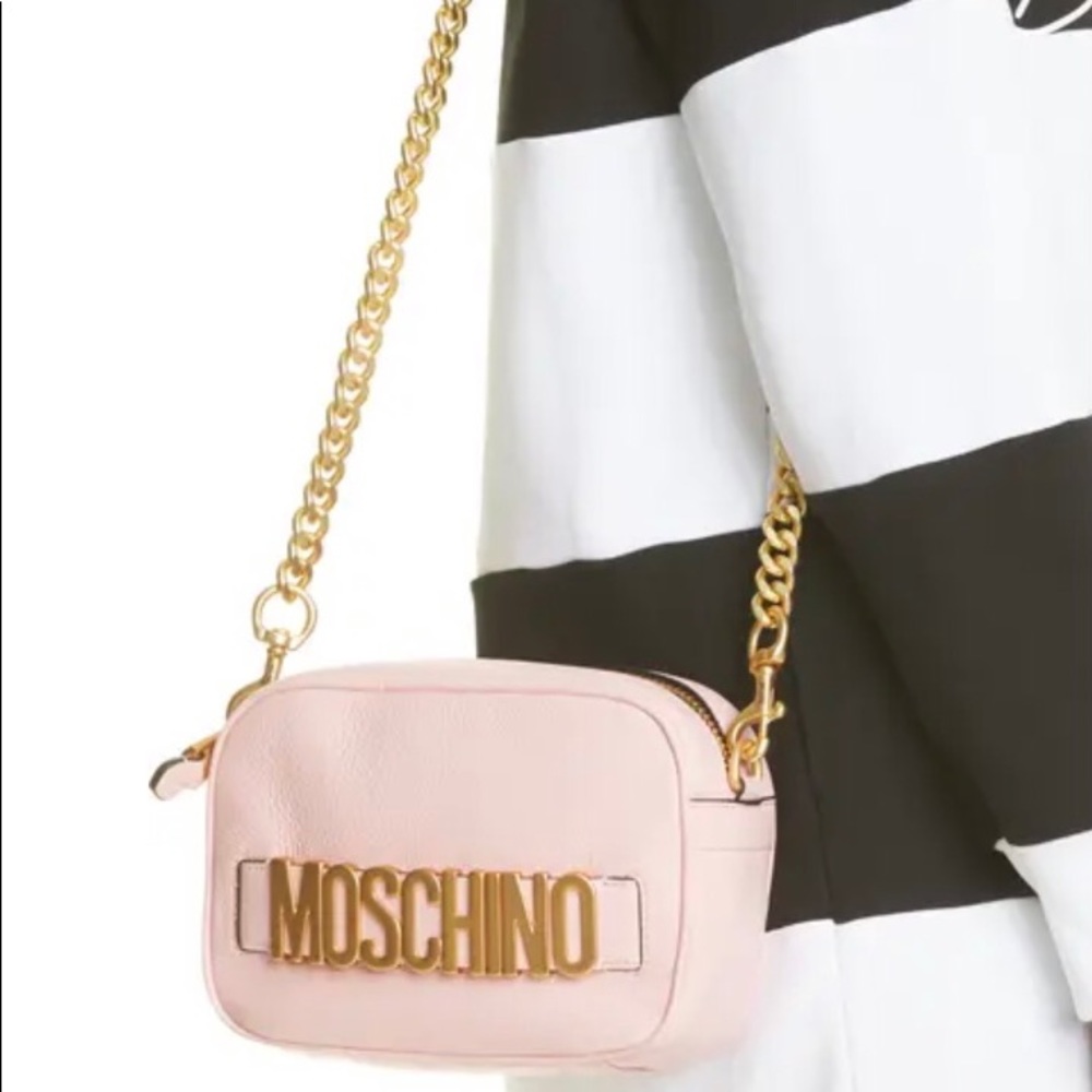Moschino Pink Crossbody Bag